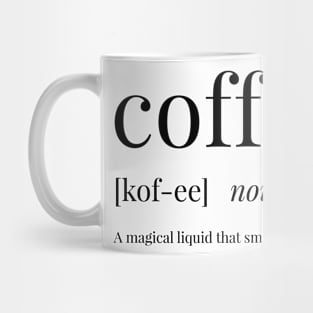 Coffee Definition Mug